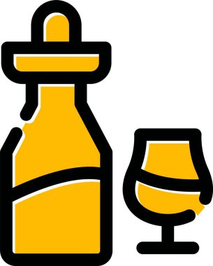 alkol bira ikonu dosya ana hatları tarzında