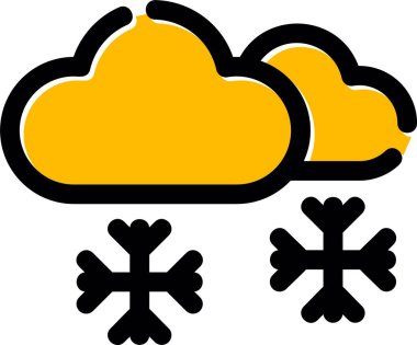 Hava durumu. Web simgesi basit illüstrasyon