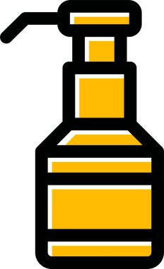 şişe şişe simgesi taslak biçiminde