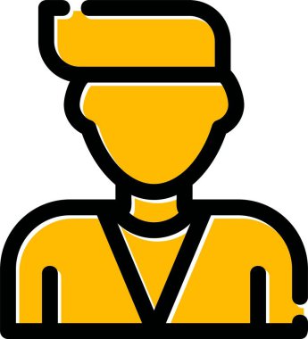 Hemşiresi olan insanların minimalist vektör çizimi