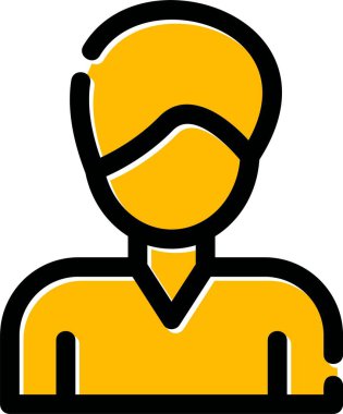 İş adamı avatar profil simgesi