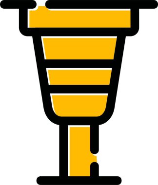 Mısır. Web simgesi basit illüstrasyon