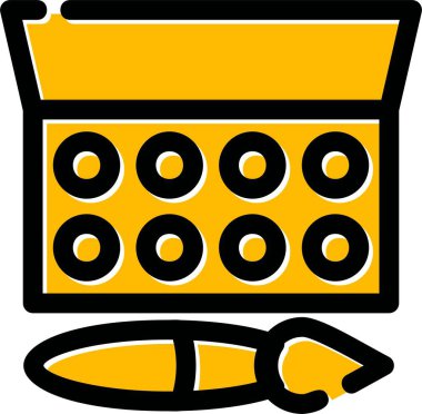 okul yönetim kurulu simgesi ana hatları biçiminde