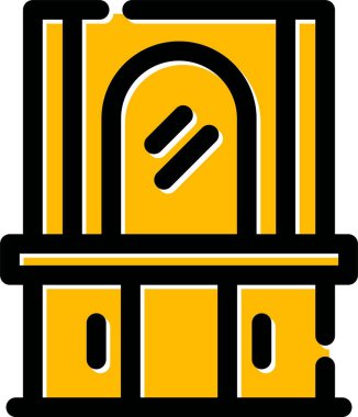 inşaat endüstrisi simgesi oluşturma - taslak biçimi