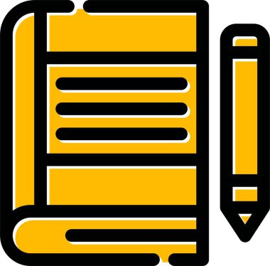 belge dosya vektör illüstrasyonu