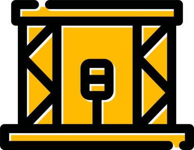 kutu inşaat sektörü simgesi