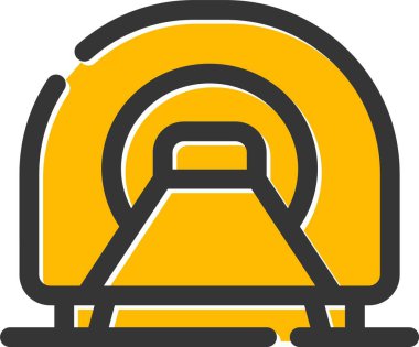 Web kullanımı için Tomografi Basit Vektör Simgesi