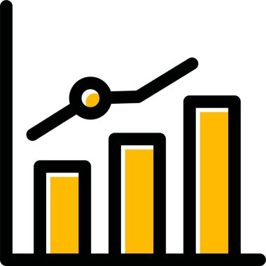 Doldurulmuş bar çubuğu simgesi - taslak biçimi
