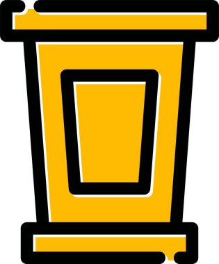 Çizgi film tablosunun vektör çizimi