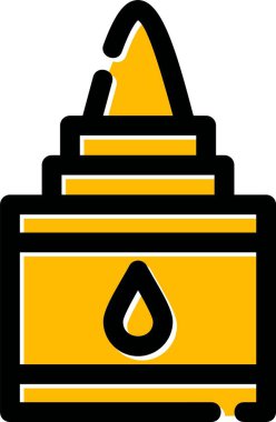 Yağ damlası. Basit tasarım