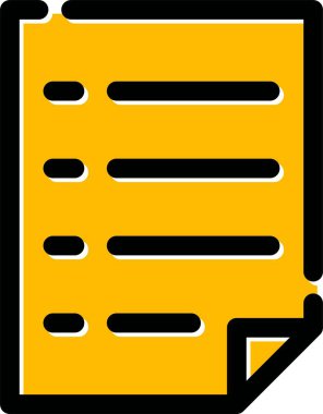 doküman dosya simgesi - taslak biçimi