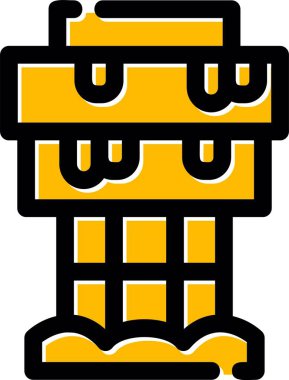 kutu teslim paketi simgesi