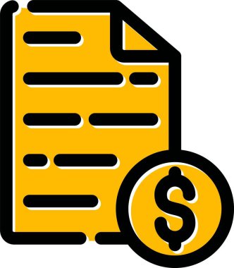 dosya belgesi simgesi. vektör illüstrasyonu