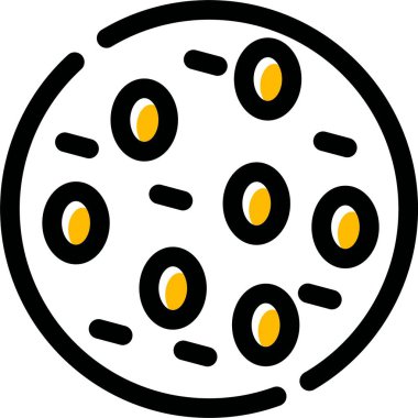 yiyecek simgesi, vektör illüstrasyonu