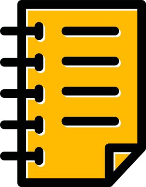 Dosya. Web simgesi basit illüstrasyon