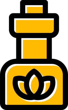 yiyecek içecek ikonu doldurulmuş - taslak biçiminde