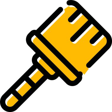 Çekiç simgesi, vektör çizimi