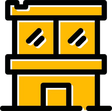 inşaat endüstrisi simgesi oluşturma - taslak biçimi