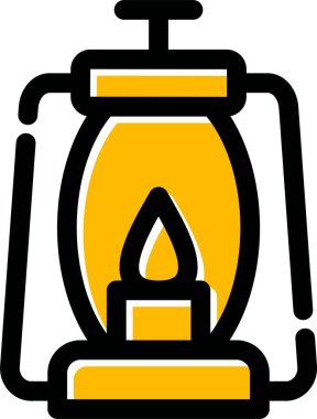 Fener. Web simgesi basit illüstrasyon