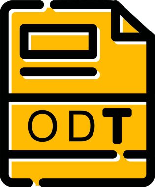 belge dosya biçimi vektör illüstrasyonu