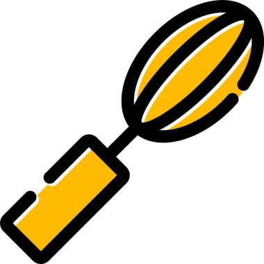 yemek pan simgesi vektör illüstrasyonu