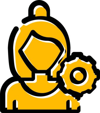 Yapay zeka robot simgesi