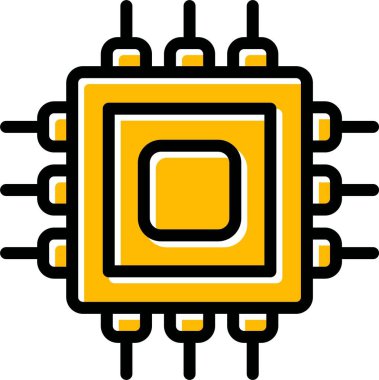 çip işlemcisi Cpu simgesi