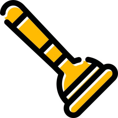 Çekiç. Web simgesi basit illüstrasyon