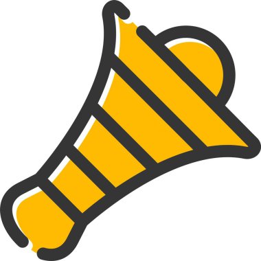 Boynuz simge vektör çizim