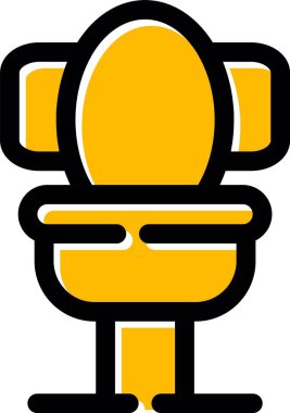 dambıl simgesi, vektör illüstrasyonu