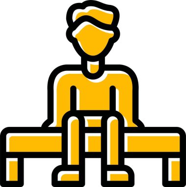 man simgesi vektör illüstrasyonu