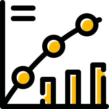 analiz grafiği iş simgesi