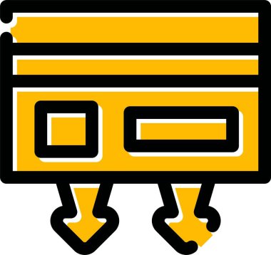 iş belgesi dosya simgesi - özet biçimi