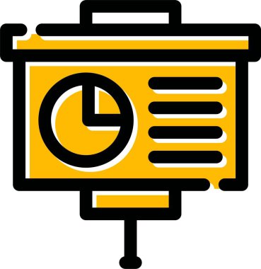 Saat. Web simgesi basit illüstrasyon