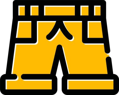 İnşaat miğferi ve emniyet kemeri simgesi