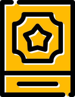 Güvenli simge, vektör illüstrasyonu