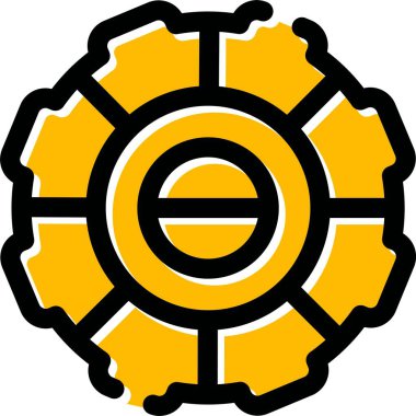 dişli ayarı simgesi, özet biçimi