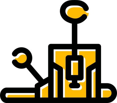 Robotik kol. Basit resimleme