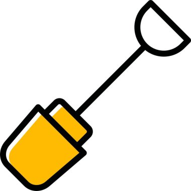 Boya fırçasının vektör illüstrasyonu