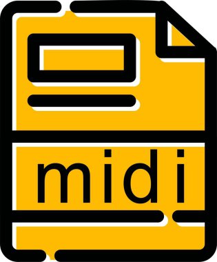 dosya adı simgesi vektör illüstrasyonu