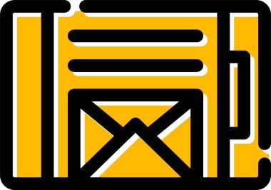 dizin belgesi vektör illüstrasyonu