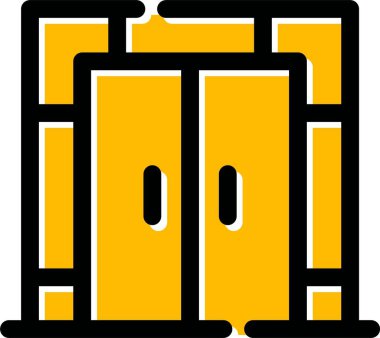 Kitap kitaplığı eğitim simgesi - özet biçimi