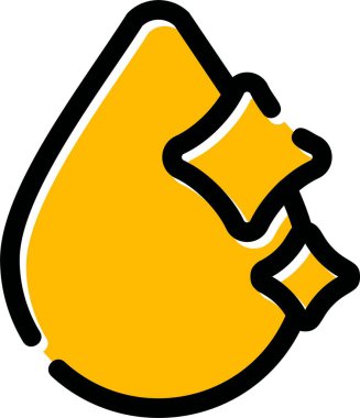 Sarı ve beyaz bir çiçeğin vektör çizimi