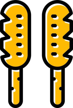 yiyecek ve içecek vektör çizimi