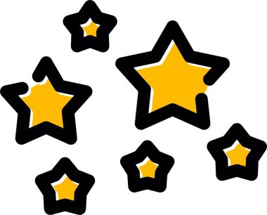 vektör yıldız kümesi