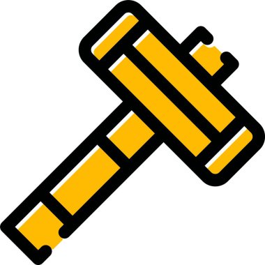 Kalem. Web simgesi basit illüstrasyon