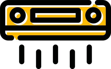 müzik kategorisinde ses aygıtı radyo simgesi