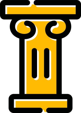 sütun simgesi - taslak biçimi