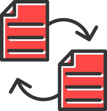 veri depolama vektörü simgesi