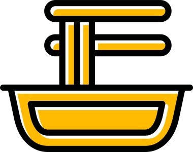 Kova. Web simgesi basit illüstrasyon